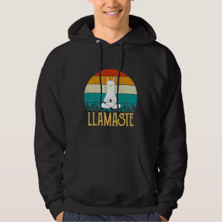 Vintag Llama Do Yoga Hoodie