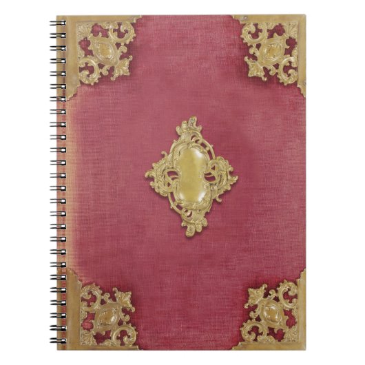 Vintag Lock-Journal-Abdeckung Notizblock (Vorderseite)