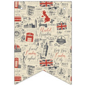 Vintag London Banner (Erste Fahne)