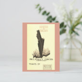 Vintag London England British Museum Travel Postkarte (Stehend Vorderseite)