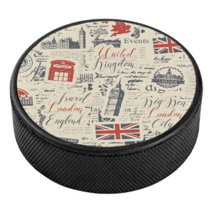 Vintag London Hockey Puck