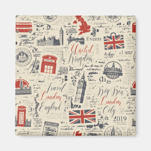 Vintag London Magnet