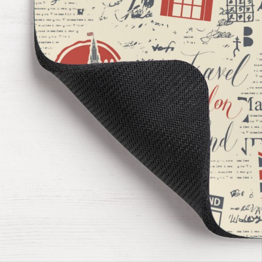 Vintag London Mousepad (Ecke)