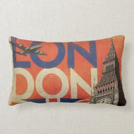 Vintag London Throw Pillow Lendenkissen