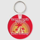Vintag Long Beach Island New Jersey Schlüsselanhänger (Rückseite)