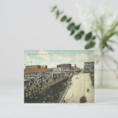 Vintag Long Beach Kalifornien Postkarte (Stehend Vorderseite)