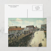 Vintag Long Beach Kalifornien Postkarte (Vorne/Hinten)