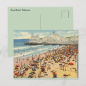 Vintag Long Beach Kalifornien Postkarte (Vorne/Hinten)