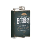 Vintag Look ADNAME American Bourbon Whiskey Bar Flachmann (Rechts)