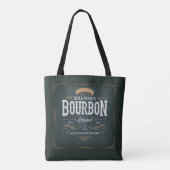 Vintag Look ADNAME American Bourbon Whiskey Bar Tasche (Rückseite)