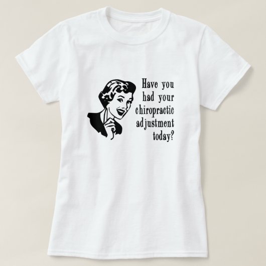 Vintag-Look Chiro Ad T-Shirt (Design vorne)