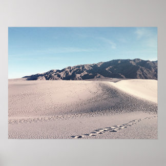 Vintag Look Toath Valley Sand Dunes Poster