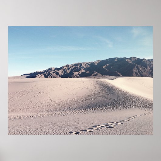 Vintag Look Toath Valley Sand Dunes Poster (Vorne)