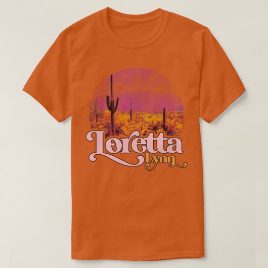 Vintag Loretta Lynn Sweet Light T-Shirt (Design vorne)