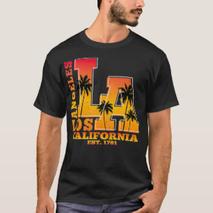 Vintag Los Angeles California Est T-Shirt