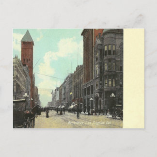 Vintag Los Angeles Kalifornien Postkarte