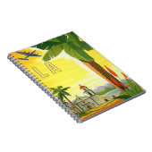 Vintag Los Angeles, Mission Kaliforniens mit Palm Notizblock (Rechte Seite)