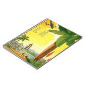 Vintag Los Angeles, Mission Kaliforniens mit Palm Notizblock (Linke Seite)