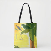 Vintag Los Angeles, Mission Kaliforniens mit Palm Tasche (Vorderseite)