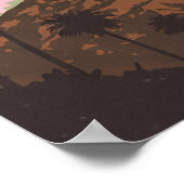 Vintag Los Angeles Poster (Ecke)