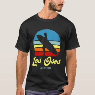 Vintag Los Osos California Surf Hoodie T-Shirt