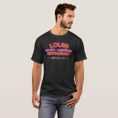 Vintag-Louis-amerikanisches Restaurant T-Shirt (Vorne ganz)
