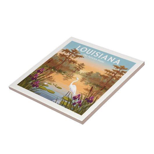 Vintag Louisiana Fliese (Seite)