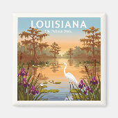 Vintag Louisiana Magnet (Vorne)