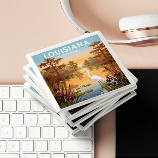 Vintag Louisiana Magnet