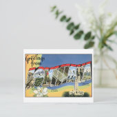 Vintag Louisiana Postcard Postkarte (Stehend Vorderseite)