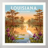 Vintag Louisiana Poster (Vorne)