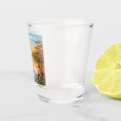 Vintag Louisiana Schnapsglas (Rechts)