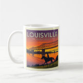 Vintag Louisville Kentucky Kaffeetasse (Links)