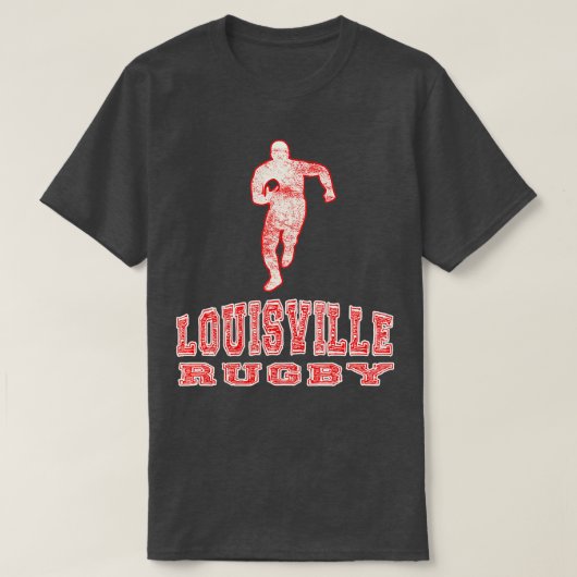 Vintag Louisville Rugby T-Shirt (Design vorne)