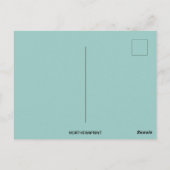 Vintag Lounging Lady Liberty Postkarte (Rückseite)