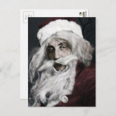 Vintag Lousy Santa Postcard Postkarte (Vorne/Hinten)