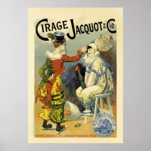 Vintag Lucien Lefévre Werbung Poster (Vorne)