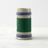 Vintag Lucky Clover St Patrick's Day Bierglas (Mittel)