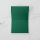 Vintag Lucky Clover St Patrick's Day Karte (Innenseite)