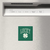 Vintag Lucky Clover St Patrick's Day Magnet (In Situ (Geschirrspüler))