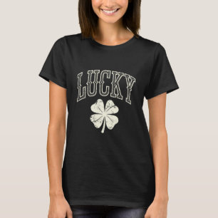 Vintag Lucky Clover St Patrick's Day T-Shirt