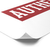 Vintag Lumberjack Poster (Ecke)