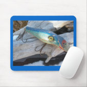 Vintag Lure P & K Lippy Chicago IL Mousepad (Mit Mouse)