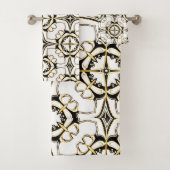 Vintag Luxe Tile Badhandtuch Set (Insitu)