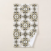 Vintag Luxe Tile Badhandtuch Set (Handtuch)