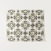 Vintag Luxe Tile Wandteppich (Vorderseite (Horizontal))