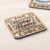 "Vintag Luxury Classic" Getränkeuntersetzer (Linke Seite)
