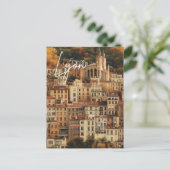 Vintag Lyon Frankreich Postkarte (Stehend Vorderseite)