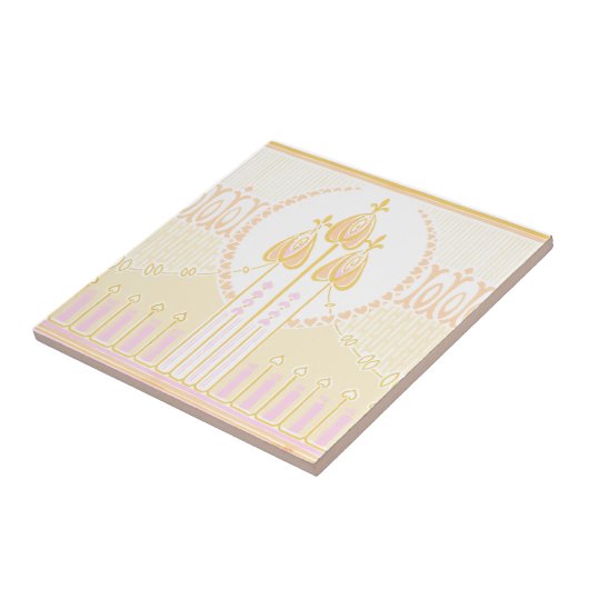 Vintag Mackintosh Inspiriert Rose Frieze Fliese (Seite)