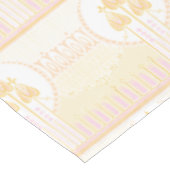 Vintag Mackintosh Inspiriert Rose Frieze Pattern Tischdecke (Schrägansicht)